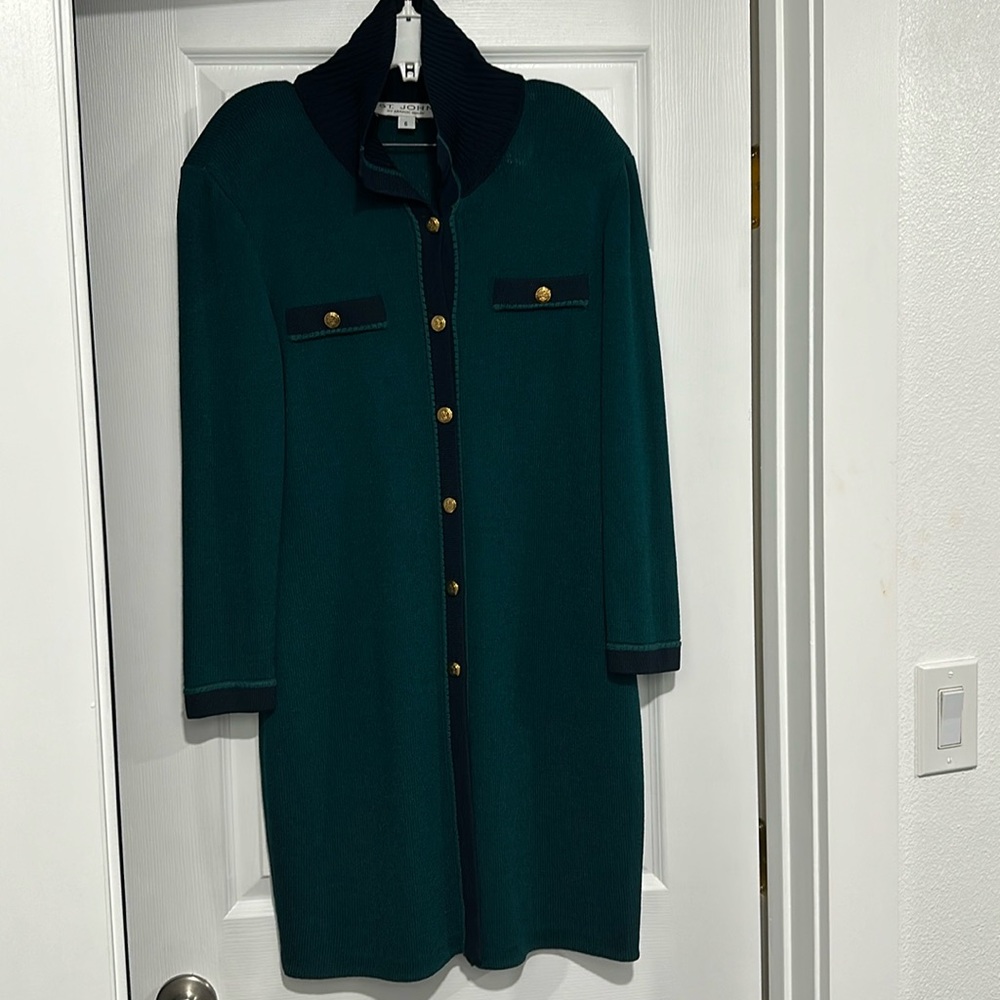 Authentic St John Collection Long Jacket - image 1